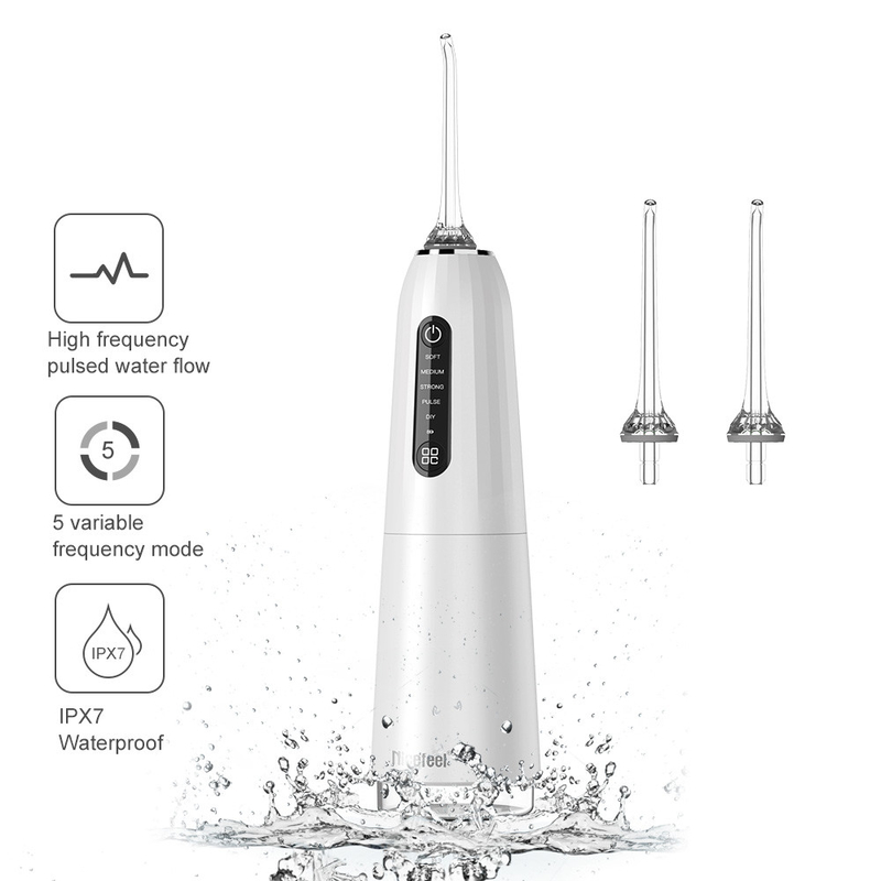 FC2661 Nicefeelのコードレス水Flosser、5つのモードの歯科口頭Irrigator