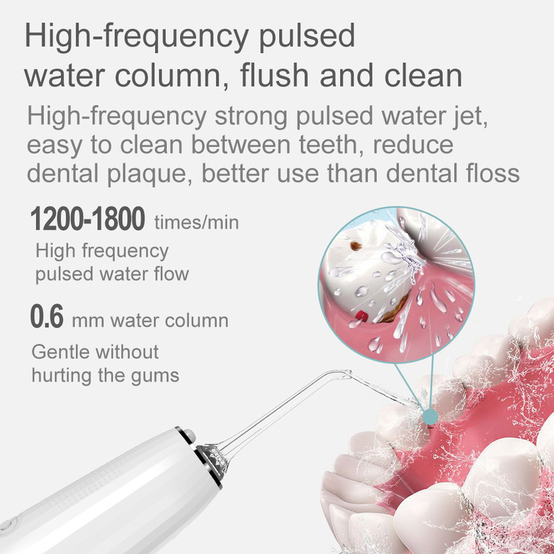 5+働くモードIpx7電気ウォーター ジェット300mlの口腔衛生の口頭Irrigatorの歯のクリーン ウォーター歯科Pik Flosser