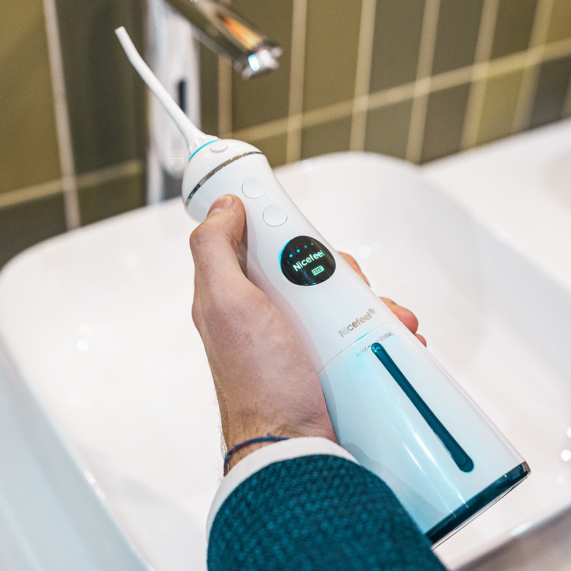 300ml電気ジェット機のコードレス水Flosserの6つの働くモード ウォーター ジェット歯科Flosser