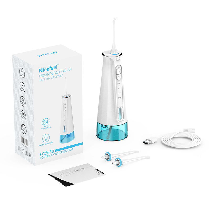 歯のための専門のコードレス歯科口頭Irrigator 300MLは3つのモード マッサージにゴムを塗る