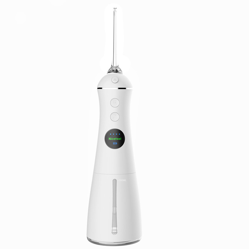 IPX7再充電可能な口頭Irrigator 300mLの歯のクリーニングのための携帯用水Flosser