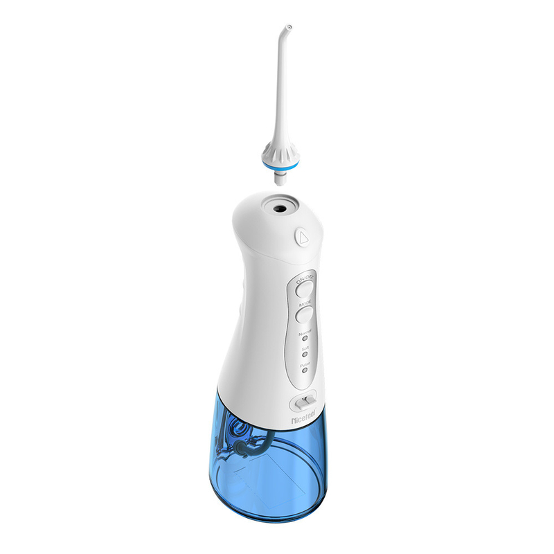 300ml IPX7 電気ジェット ミニ コードレス ポータブル ウォーター フロッサー 歯クリーナー
