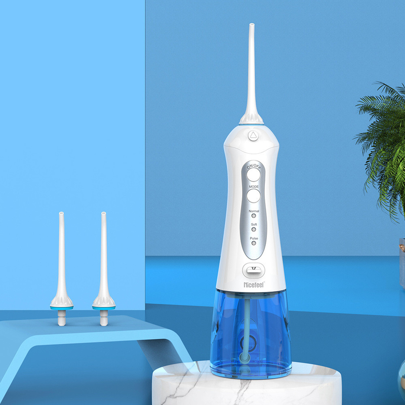 300ml IPX7 電気ジェット ミニ コードレス ポータブル ウォーター フロッサー 歯クリーナー