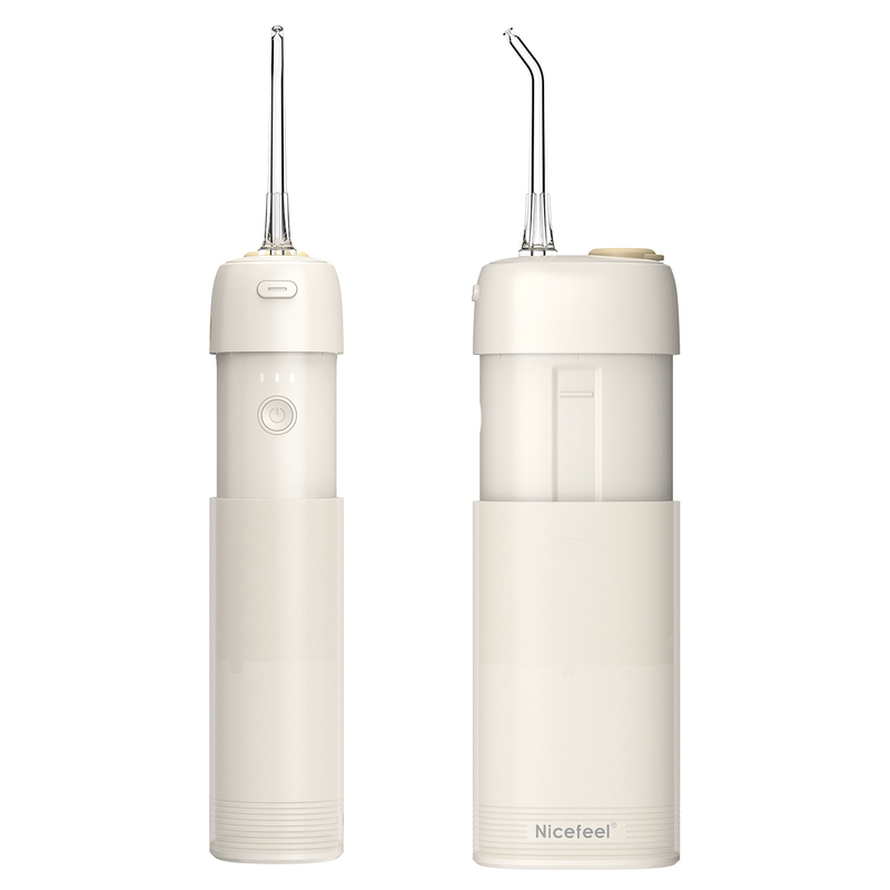 タイプC IPX7の電気ジェット機 コードレス携帯用小型水Flosserの歯の洗剤