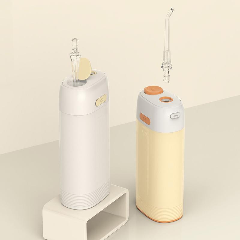 タイプC IPX7の電気ジェット機 コードレス携帯用小型水Flosserの歯の洗剤
