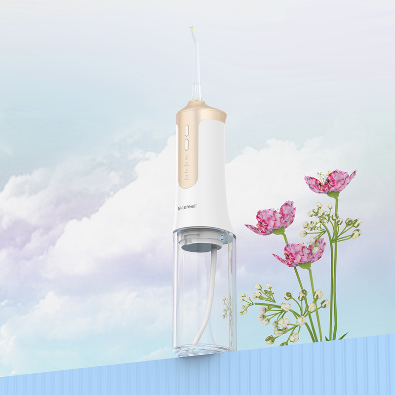 歯の洗剤の電気ウォーター ジェット コードレス携帯用水Flosser IPX7 300ml