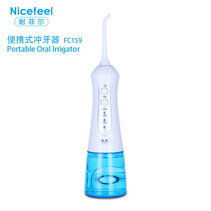 電動 携帯 ワイヤレス ウォーター フロッサー 再充電可能 800 - 1200ml/Min 3種類のノズル
