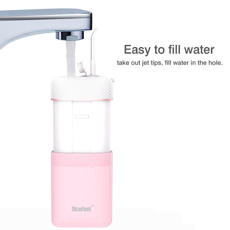 Storagableのノズルとの小型設計折りたたみ水Flosserの電気水Flosser口頭Irrigator