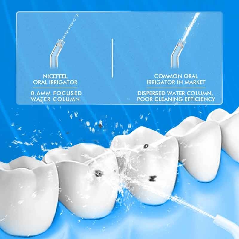 家および旅行Ipx7歯のための再充電可能な歯の手入れの専門の口頭Irrigator携帯用水Flosser