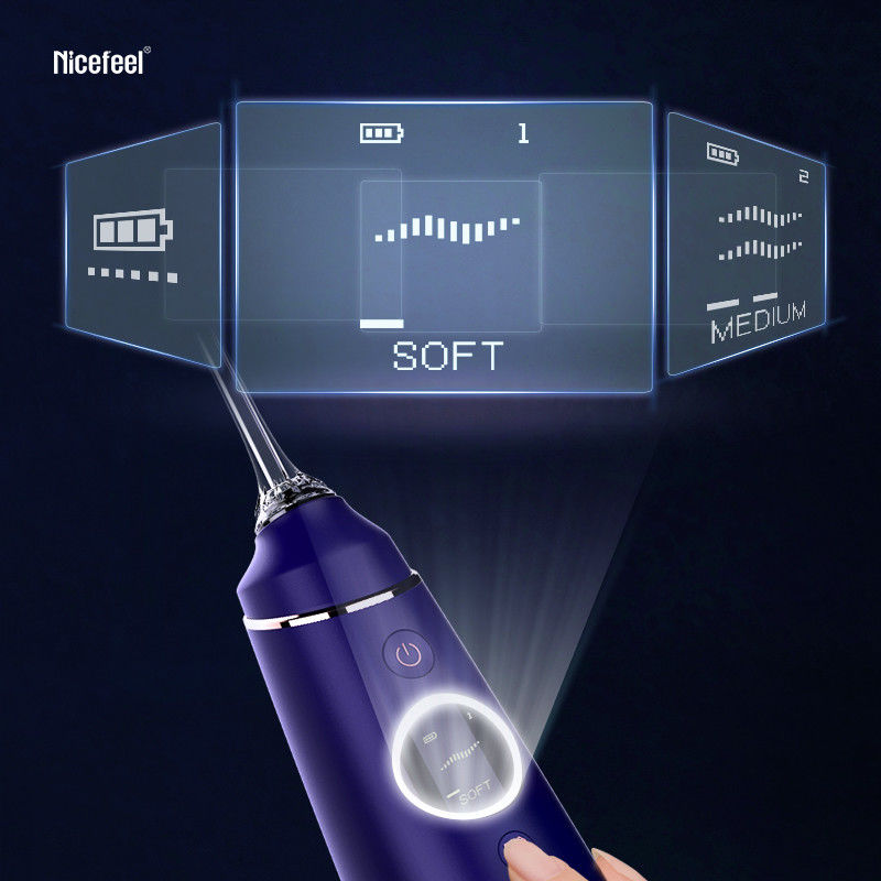 歯のクリーニングのための携帯用ABSコードレス再充電可能な水Flosser