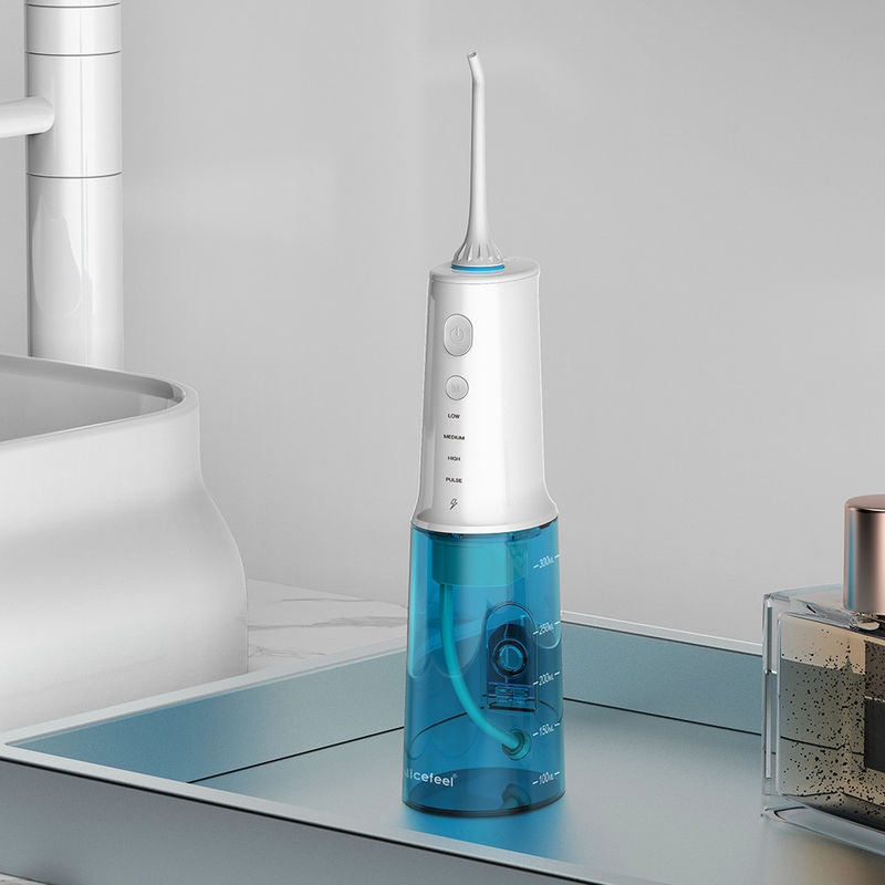 旅行Nicefeelのコードレス水Flosser IPX7のための最もよい電力Flosser 1900のmAh電池