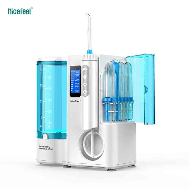 毎日の口頭心配のための600mlタンク カウンタートップNicefeel口頭Irrigator